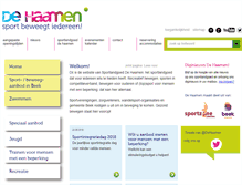 Tablet Screenshot of dehaamen.nl